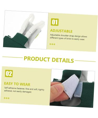 Shop MipCase Flying Bird Diapers | Nymphensittich Flight Suit & Cotton Pet Pee Pad - International Shipping Available - Buy Online on SooperMarket.com