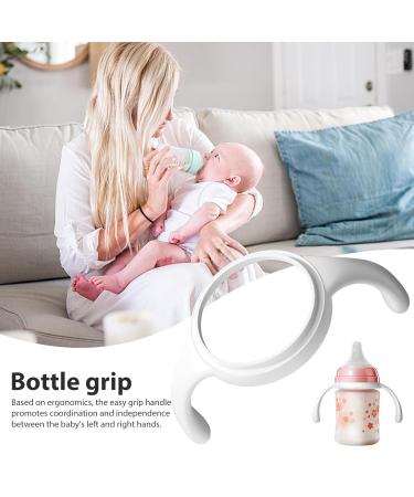 Shop MAM Bottle Handles - Silicone Baby Bottle Holder for Wide Neck & Glass Bottles | Veeteah White - Buy Online on SooperMarket.com