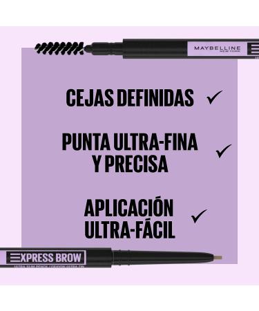 Maybelline Express Brow Ultra Slim Defining Eyebrow Pencil 07 Black - 1 Count - Buy Online on SooperMarket.com