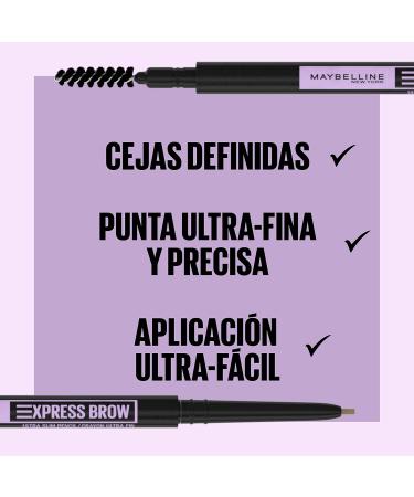 Maybelline New York Eyebrow Pencil - Brow Ultra Slim Liner No. 04 Medium Brown | Pack of 2 - Smooth Application & Long-Lasting Formula for Perfect Brows - Buy Online on SooperMarket.com