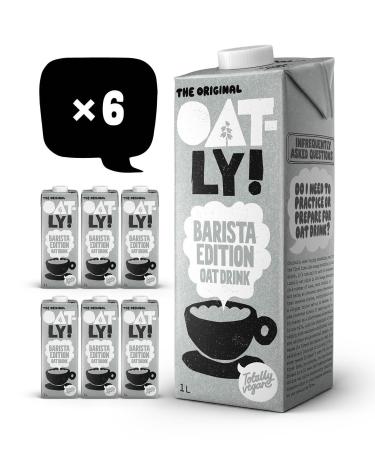 Oatly Barista Oat Drink Long Life 6x1Litre SIOC