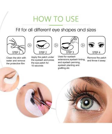 Beauty Star 404-Piece Eyelash Extension Supplies Kit - 100 Under Eye Gel Pads, Mascara Wands, Micro Applicators, Glue Ring Holders, Lash Tape - Professional Lash Extension Tools - Buy Online on SooperMarket.com