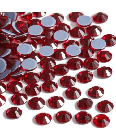 Beadsland 1440 Flat Back Rhinestones - Dark Red SS20 Nail Crystals for Stunning Nail Art - 4.6-4.8mm - Buy Online on SooperMarket.com