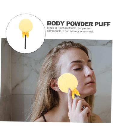 Powder Puff Face & Body Sponge - Super Soft Makeup Applicator for Foundation Fragrance & Dusting | Ideal Facial Tools for All Ages - Buy Online on SooperMarket.com