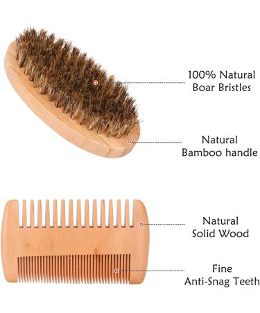 Beard Grooming Kit Beard Kit with Beard Oil Beard Balm Beard Wash Beard Brush Beard Comb Mustache Scissors Beard Care Unique Gifts for Men Beard Set&Kit - Buy Online on SooperMarket.com