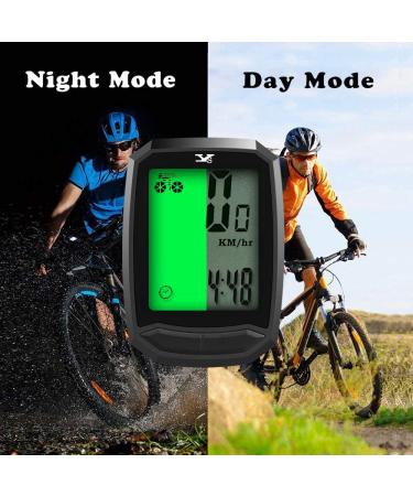 Waterproof Wireless Bicycle Speedometer LCD Odometer | Multi-Function Bike Computer - Buy Online on SooperMarket.com