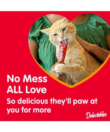 Hartz Delectables Squeeze Up Interactive Lickable Wet Cat Treats Chicken & Tuna 120 Count Chicken & Tuna 1 g (Pack of 120) - Buy Online on SooperMarket.com
