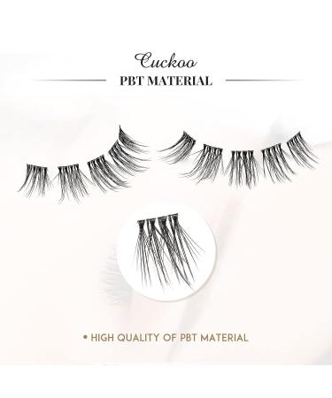 Cuckoo DIY Eyelash Extension Kit - 100 Clusters Volume Lashes Set for 3D Effect - Glue Bonded Individual False Eyelashes for Natural Look - Buy Online on SooperMarket.com