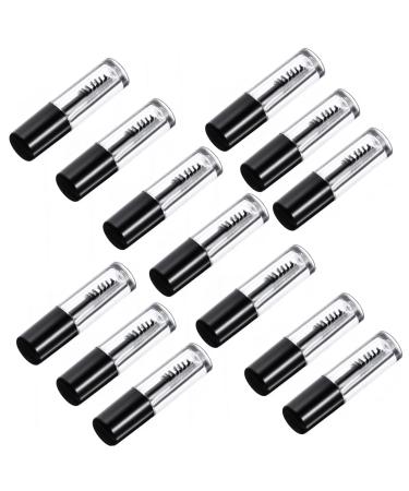 IMIKEYA 20pcs Empty Eyelashes Lip Gloss Transparent Mascara Tubes Reusable Mascara Bottles Miss Filling