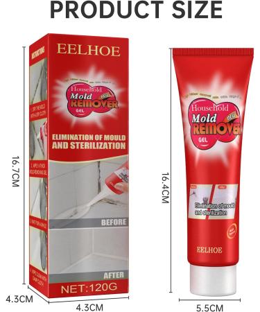 Ninnyi 120g Mould Remover Gel UK Deep Powerful Mold Extreme Cleaner - Buy Online on SooperMarket.com