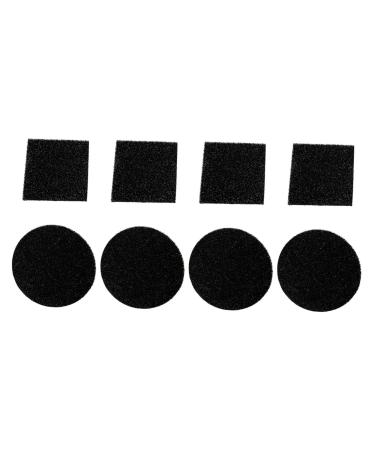 Homsfou 8st compost box filter cotton Accessories replacement katzen -tanned filter mat stray filter pad black trash cans odor remover filter for compost bucket filter element activated carbon