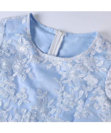 Womens Plus Size Floral Lace Sheath Dress - Knee Length Work Casual Party Cocktail (XXXL Blue-1) - Buy Online on SooperMarket.com