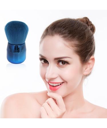 Glomora Blush Brush Soft Fluffy Hair Mushroom Head Make Up Brush for Bronzer Loose Powder Cosmetics Dark Blue - Buy Online on SooperMarket.com