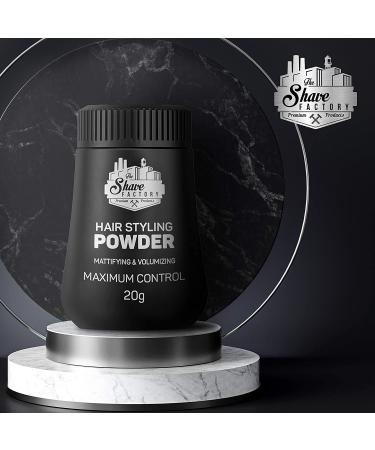 Shave Factory Volume Powder for Men | Long-Lasting Hair Styling | Mattifying & Volumizing | 2 x 20g - Unpollinated - Buy Online on SooperMarket.com