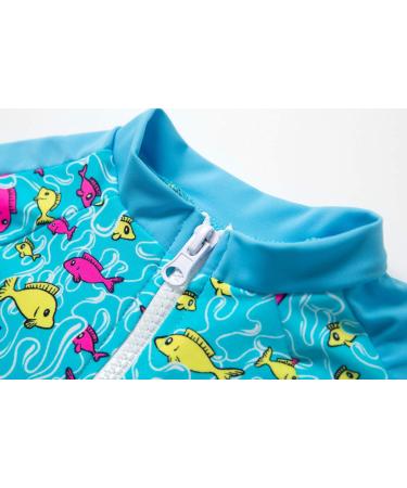 BONVERANO Baby Boys Swimsuit UPF 50+ Sun Protection Lake Blue 9-12 Months - Buy Online on SooperMarket.com