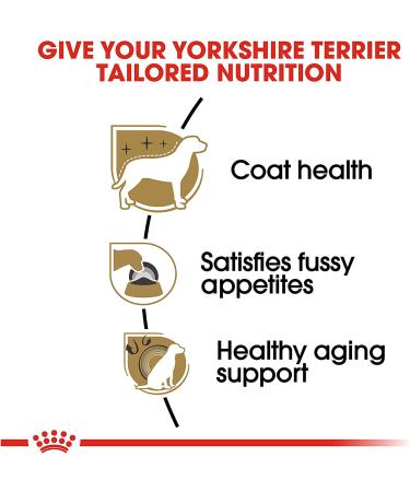 Royal Canin Yorkshire Terrier Adult Dry Dog Food 10lb - Breed Health Nutrition | No Artificial Color - Buy Online on SooperMarket.com