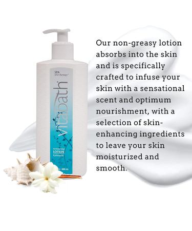 Vitabath Spa Skin Therapy Moisturizing Body Lotion with Aloe & Shea Butter - 20 oz Sandalwood | Hydrating Body Lotion for Dry Skin - Cruelty-Free, Unisex - Buy Online on SooperMarket.com