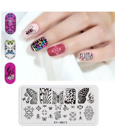 Niceneeded Starry Sky Nail Art Stamp Plates Set - 6 Animal Designs with Stamp & Scraper | Knot Style 2 - Perfect for Creative Nail Art - Buy Online on SooperMarket.com
