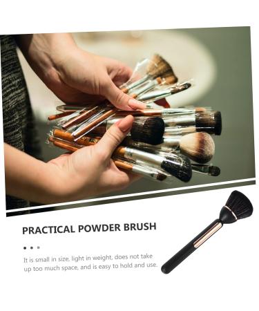 Multi-Function Manicure & Cleaning Brush - Foundation Blending & Nail Remover Tool | Black 14.5x3cm | Perfect for Skincare & Dust Collection - Buy Online on SooperMarket.com