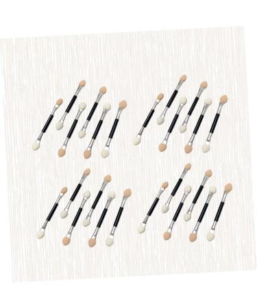 FOYTOKI 30pcs Eyeshadow Brush Kit Double Head Makeup Applicator Make up for Face Concealer Brush - Buy Online on SooperMarket.com