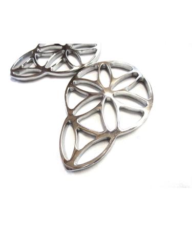 PS Flower Bridle - Lily Hackamore - Bitless Bridle - 2 Colors Color Silver