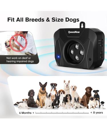 Antibell for Dogs - Auto Ultrasound Bark Control Device | Rechargeable & IPX45 Waterproof | 3 Levels for Small to Large Dogs | Effective Anti-Barking Solution - Buy Online on SooperMarket.com