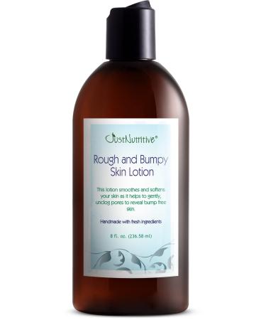 Just Nutritive Rough And Bumpy Skin Lotion | Dry Skin Lotion | Body Lotion | Smoothing Lotion for Dry  Rough Patches and Tiny Bumps | Lotion for Keratosis Pilaris 8 Oz