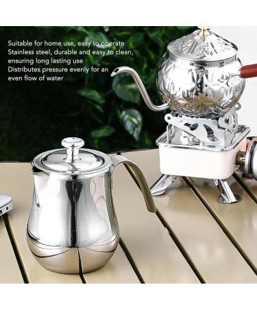 Nimomo Moka Pot Home Coffee Moka Pot Built in Filter Coffee Making Moka Pot Stainless Steel Coffee Maker Pot - Buy Online on SooperMarket.com