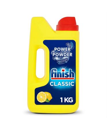 Finish Dishwasher Powder Classic Lemon Lemon 1 kg (Pack of 1)