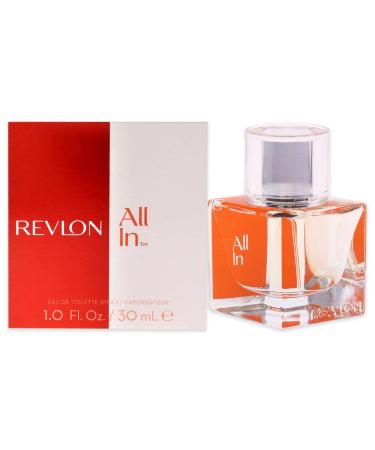 Revlon All In Women EDT Spray 1 oz 1 Ounce (Pack of 1) Rose