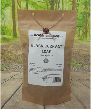 Health Embassy Black Currant Leaf Tea | Ribes Nigrum L | Feuille de Cassis Tisane 50g - Buy Online on SooperMarket.com