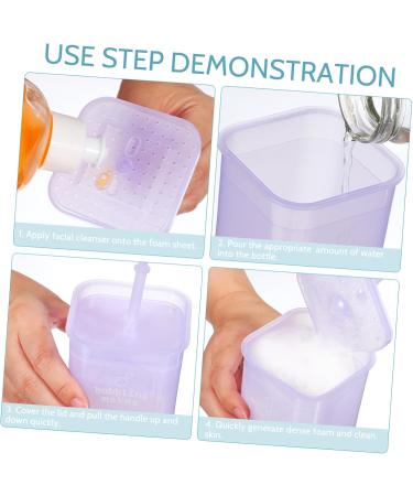 Baluue 8 Pcs Foam Cup Face Wash Facial Marshmallows Marshmallow Maker Foamer Plastic 11.00X7.50X7.50CMx4pcs As Shownx4pcs - Buy Online on SooperMarket.com