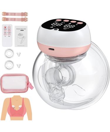 Portable Uleway Electric Milk Pump - Hands-Free Noise & Pain-Free | 3 Modes 9 Suction Levels LCD & Remote Control - Buy Online on SooperMarket.com