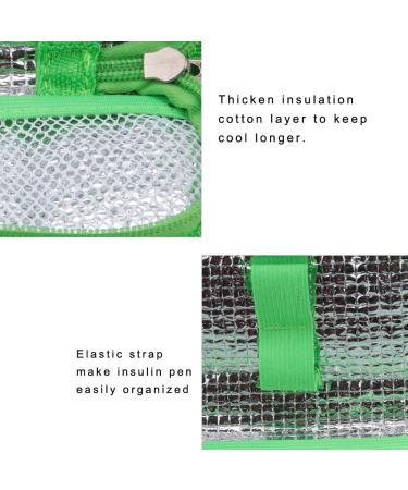 Portable Insulin Cooler Bag for Diabetes - Reusable Lightweight Cooling Bag (Green) - Buy Online on SooperMarket.com
