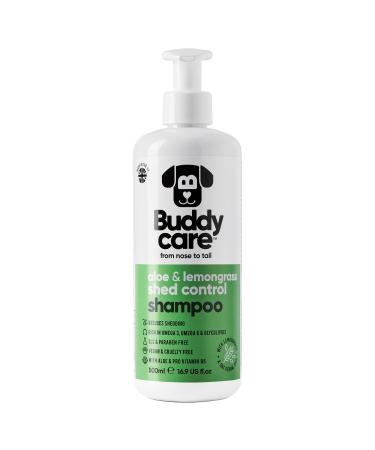 Fell care shampoo from Buddycare - Shampoo for checking the hair loss in dogs - with aloe vera and pro -vitamin B5 (500ml) hair loss control 500ml