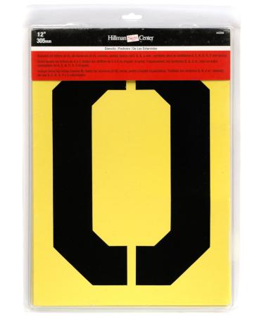 Hillman Heavy Duty Stencils (12 inches) (843398)