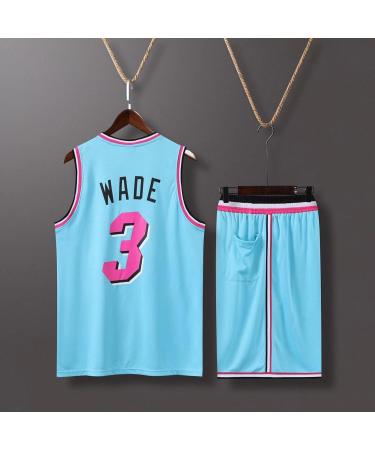 Shop 2023/2024 Basketball Jersey & Shorts for Kids & Adults - Sleeveless Suit D-3 Blue L - Buy Online on SooperMarket.com