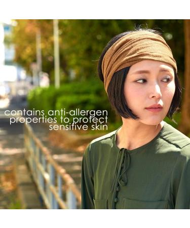 Casualbox | Linen Yoga Head Band Bandana Natural Elastic Hairband Sports Fashion Wrap Black(Size: One Size) - Buy Online on SooperMarket.com