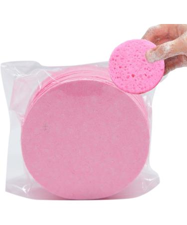 Bexdug Compressed Face Sponge Natural Skincare Sponges for Gentle Exfoliation Cleansing Pads Cosmetic Spa Sponges Cellulose Facial Sponges for Personal Spa 50 Tablets - Buy Online on SooperMarket.com