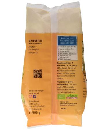 Buy Health Food Store Corn Semolina & Fine Polenta 500g | Quality International Shipping - Buy Online on SooperMarket.com