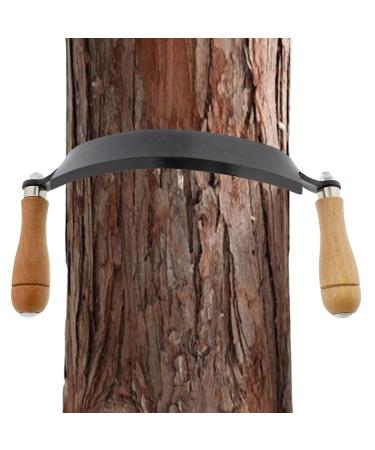 Autwekm Train knife woodworking straight train knife professional 8-inch no steel rasis tool with a straight curved train just curved grass growing tool for wood processing and indentation