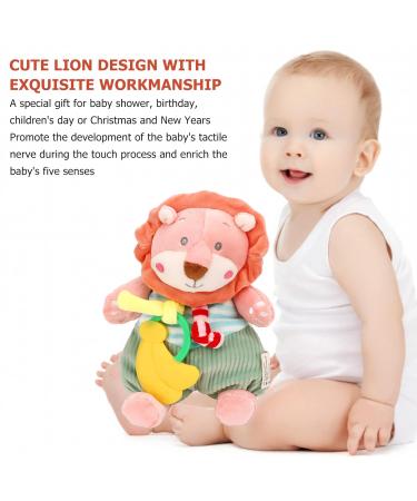Baby Lion Teether - Adorable Lion Design for Newborns | Ideal for Home & Preschool Education | Safe & BPA-Free - Buy Online on SooperMarket.com