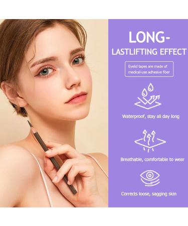 480 Count Eyelid Lifter Strips for Dramatic Instant Eye Lift - Double Eyelid Tape for Heavy Hooded Droopy Lids - Ideal for Uneven Mono-Eyelids - Buy Online on SooperMarket.com