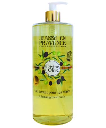 Jeanne en Provence - Hand Wash Gel - Divine Olive - Made in France - 1L