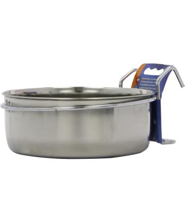 Nobby Stainless Steel Bird Bowl 15cm 0.9L - Pack of 2 | Durable & Stylish Pet Supplies - Buy Online on SooperMarket.com