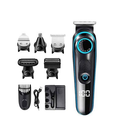 Electric Shaver for Men Head Shaver for Bald Men Shaving 6-in-1 USB Rechargeable Cordless Hair Trimmer for Men Shaver Grooming Kit with Clipper Nose Hair Trimmer Waterproof