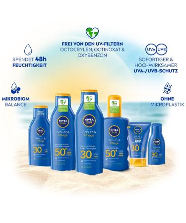 NIVEA Sun Lait Solaire SPF 30 250ml - Broad Spectrum Sunscreen - Buy Online on SooperMarket.com