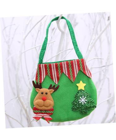 KOMBIUDA Santa Pants Treat Bags 3pcs Christmas Bag Candy Bags Goodie Bag Christmas Candy Bag Cloth Bags Holiday Bag - Buy Online on SooperMarket.com