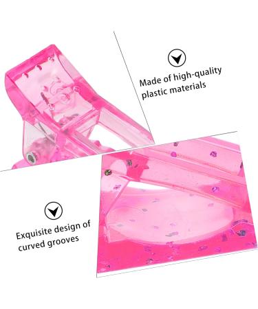 Mikinona 72 Pcs Nail Clip Extension Clamp Nail Binder Clips Manicure Extension Finger Nail Extension Clips Nail Tip Clips Clamps Heavy Duty Nail Dip Kits Equipment Plastic Crystal White 4X3X2CMx6pcs White Pinkx6pcs - Buy Online on SooperMarket.com