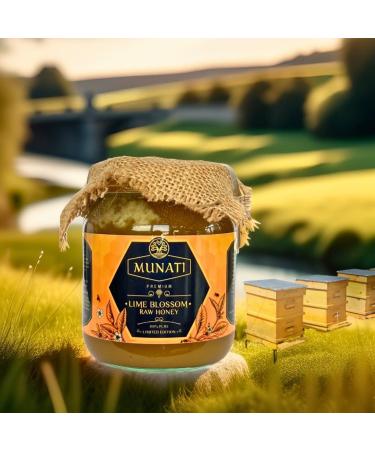Premium Raw Lime Blossom Honey - Buy Online on SooperMarket.com
